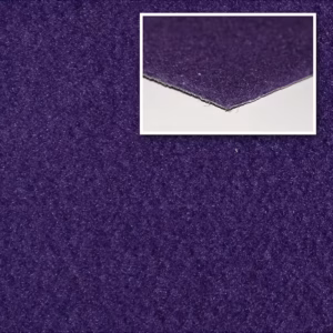 Nålfiltsmattan Uni-Velour Star - 2 meter, Mörk Lila